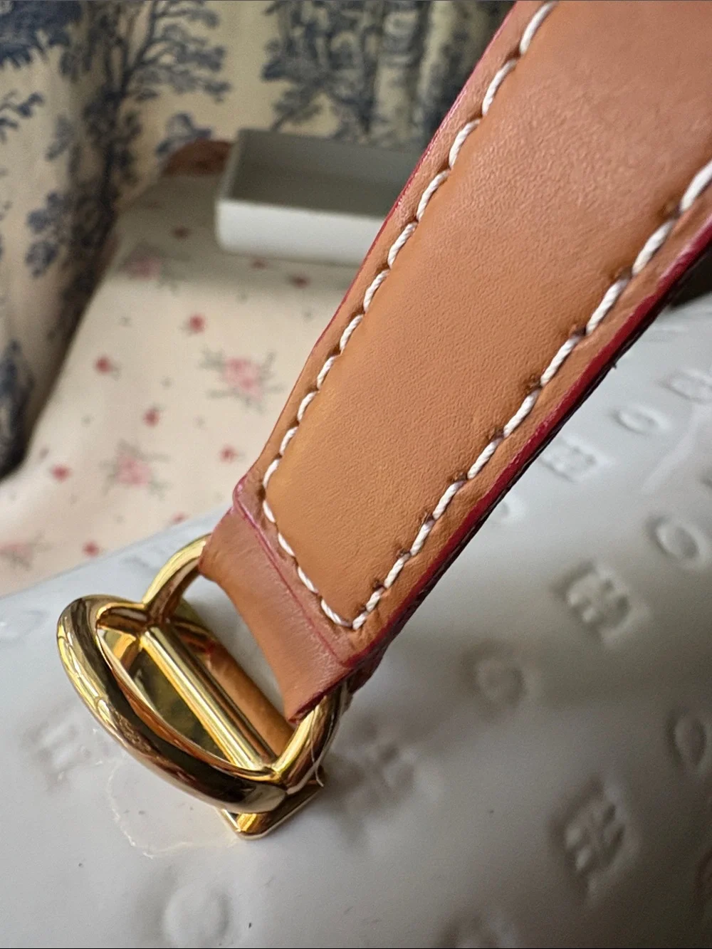 White Arcadia Leather bag